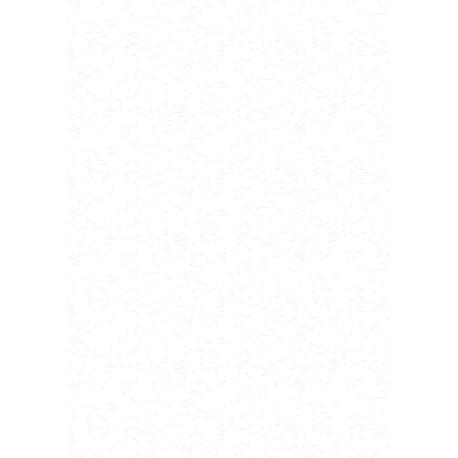 Prägekarton A4 Roma weiss 220