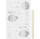 Rubbelsticker Save the Date si