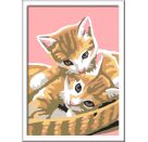 Ravensburger CreArt 29686 - Katzenbabys - Malen nach Zahlen Katze für Kinder ab 9 Jahre