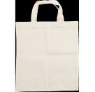 BAUMWOLLTASCHE 25X22CM NATUR