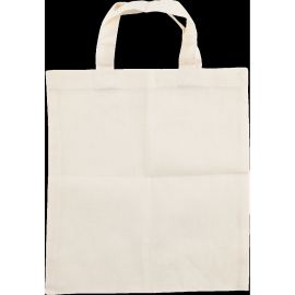 BAUMWOLLTASCHE 25X22CM NATUR