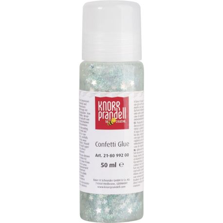 Confetti Glue 50ml Sterne silber