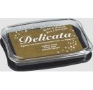 Stempelkissen Delicata Metallic | golden glitzInk Pads Delicata Metallic | golden glitzCoussin encreur Delicata Metall