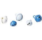 Metallglöck.11/15mm blau 5er