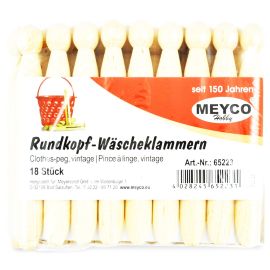 Rundkopf-Wäscheklammern
