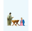 Preiser 29091 H0-Maria und Josef mit Krippe