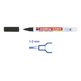e-4085 Kreidemarker, schwarz