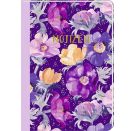 Notizhefte DIN A5 - All about purple, sort.