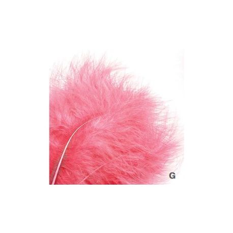 Truthahn-Federn 15cm,flamingo