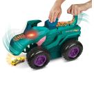 Mattel GYL13 Hot Wheels Monster Trucks autofressender Mega-Wrex, Spielezugauto