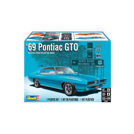 69 Pontiac GTO The Judge 2N1, Revell Modellbausatz