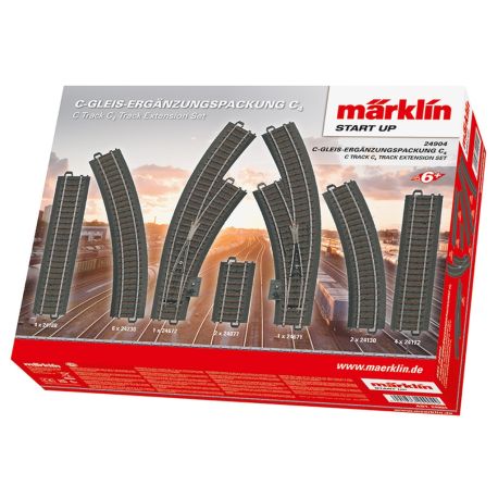 Märklin 24904 H0 Märklin Start up - C-Gleis-Ergänzungspackung C4
