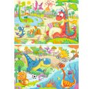 Ravensburger 5246 Puzzle Lieblingsdinos 2 X 12 Teile