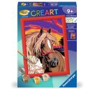 Ravensburger CreArt 28028 - Pferdetraum - Malen nach Zahlen Pferd für Kinder ab 9 Jahre
