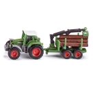 SIKU 1645 Traktor mit Forstanhänger, sortiert