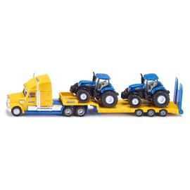 SIKU 1805 LKW mit New Holland Traktoren 1:87