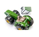 SIKU 1953 Traktor mit Anhänger 1:50