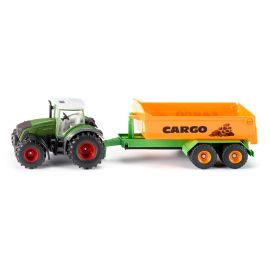 SIKU 1989 Fendt mit Hakenliftfahrgestell und Mulde