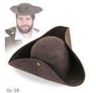 FRIES - Dreispitz braun, Gr. 58 cm