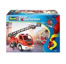 Feuerwehrauto Leiterwagen , Revell First Construction, Bausatz für Kinder ab 4