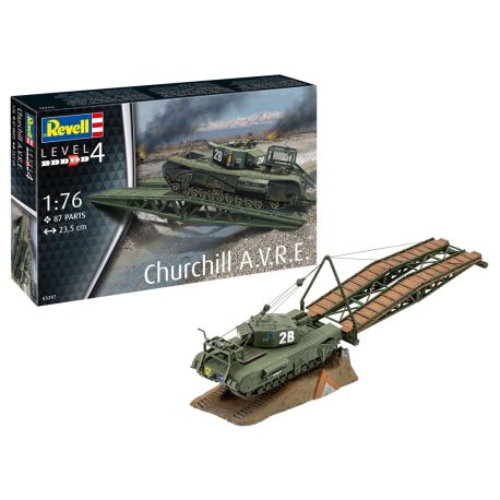 Churchill A.V.R.E. , Revell Modellbausatz