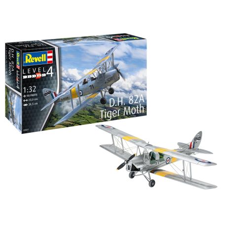D.H. 82A Tiger Moth, Revell Modellbausatz