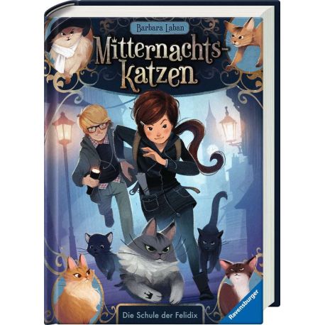 Mitternachtskatzen, Band 1: Die Schule der Felidix (Katzenflüsterer-Fantasy in London für Kinder ab 9 Jahren)