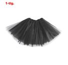 FRIES - Tüllrock schwarz, 1-tlg., Gr. Uni