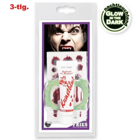 FRIES - Vampir-Set GID, 3-tlg.