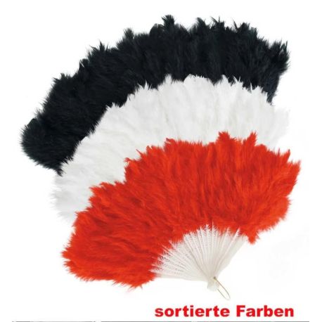 FRIES - Federfächer, sort. Farben