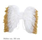 FRIES - Engelsflügel mit Goldrand, 39 x 35 cm