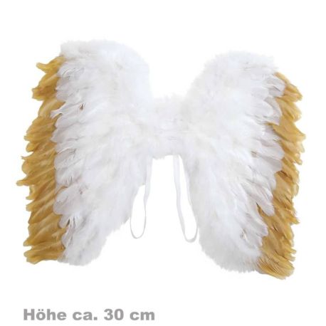 FRIES - Engelsflügel mit Goldrand, 39 x 35 cm