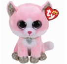 Ty BEANIE BOOS FIONA PINK CAT 15 CM