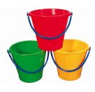 Spielstabil Eimer groß classic, 3 Farben sortiert