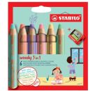 Multitalent-Stift STABILO® woody 3 in 1 Etui