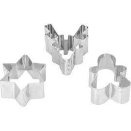Ausstechförmchen Met. Christmas 3er