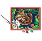 Ravensburger CreArt 28698 - Niedliche Faultiere - Malen nach Zahlen für Kinder ab 9 Jahre