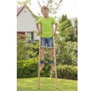 Outdoor active Stelzen aus Holz, Länge 150 cm, verstellbar