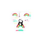 Puppen-Stoffwindeln Pinguin Pünktchen, 2 Stück, Gr. 28-35 cm