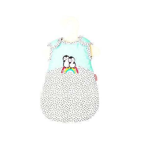Puppen-Schlafsack Pinguin Pünktchen, mini, Gr. 20-25 cm