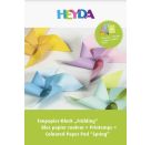 A4 Tonpapier-Block Frühling