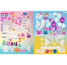 Ravensburger Mein Ausmalstickerbuch Meerjungfrauen - Großes Buch mit über 300 Stickern, viele Sticker zum Ausmalen