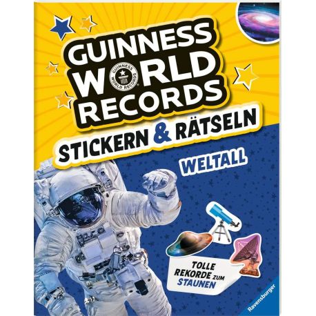 Guinness World Records Stickern und Rätseln: Weltall