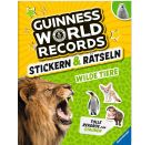 Guinness World Records Stickern und Rätseln: Wilde Tiere