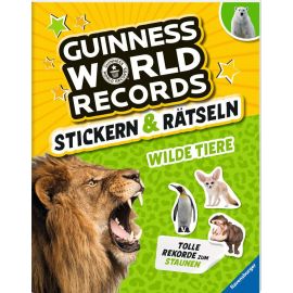 Guinness World Records Stickern und Rätseln: Wilde Tiere