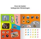 Guinness World Records Stickern und Rätseln: Wilde Tiere