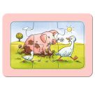 Ravensburger 6571 Puzzle Gute Tierfreunde 3x6 Teile