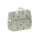 Kulturbeutel Kinder Happy Prints light olive