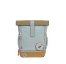 Mini Wickelrucksack Nature light blue