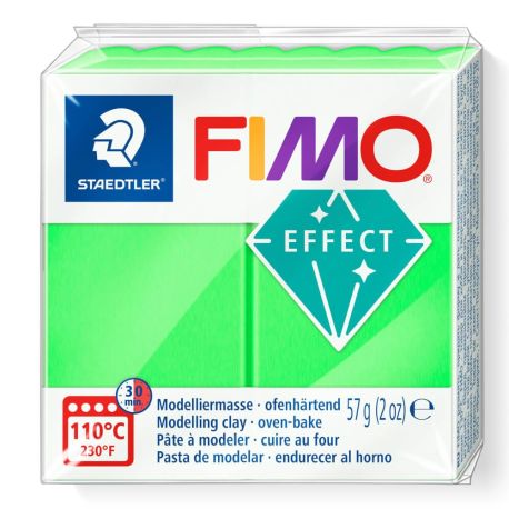 Modelliermasse  FIMO® effect neon grün